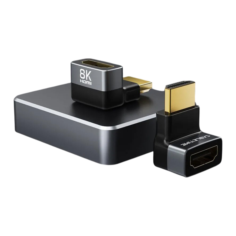 Adaptador HDMI 2.1 Macho a Hembra de 270 Grados 8K Ultra HD Codo CABLETIME S2169