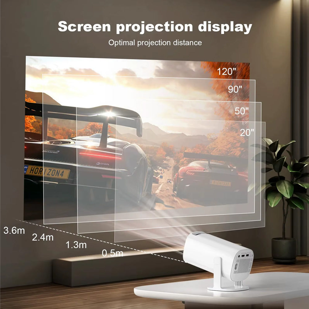 Proyector WiFi 5G 4K 1080P Full HD Bluetooth 5.0 Android 11 BOSSNEY BS-H9748 S2120
