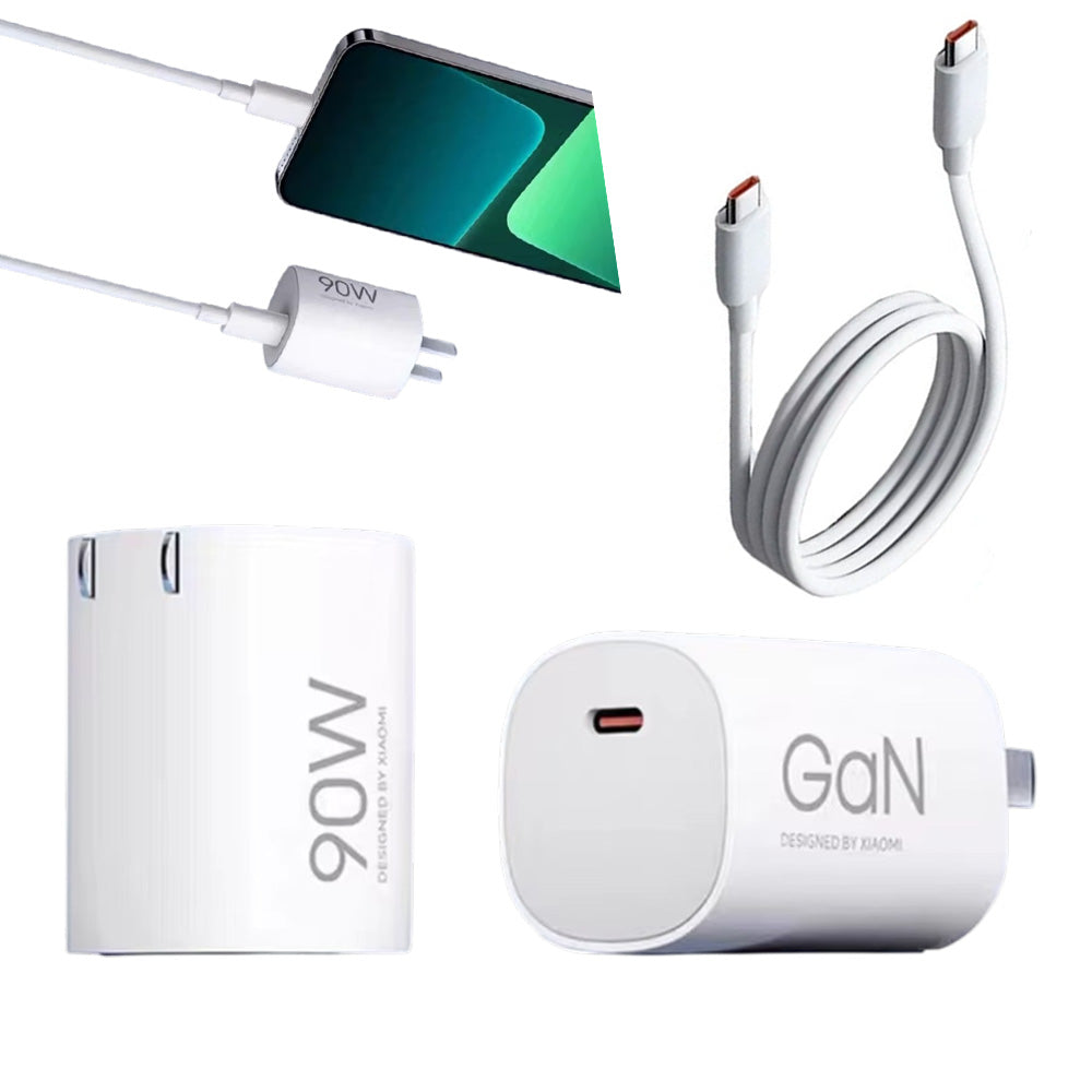 Cargador de Pared Xiaomi 90W GaN Pudding USB Tipo-C con Cable Incluido S2112
