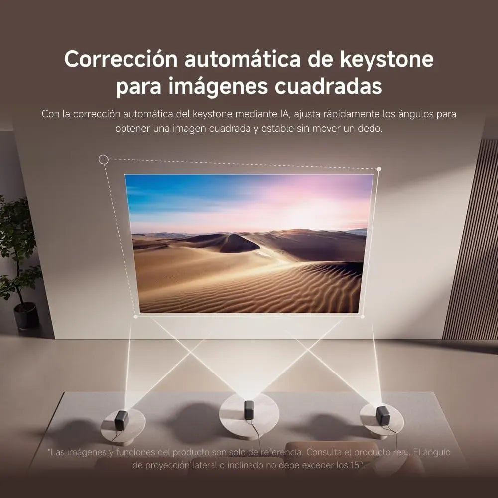 Proyector Inteligente Xiaomi Mi Smart Projector L1 Full HD 1080p Android TV Dolby Audio 200 ISO Negro S2226
