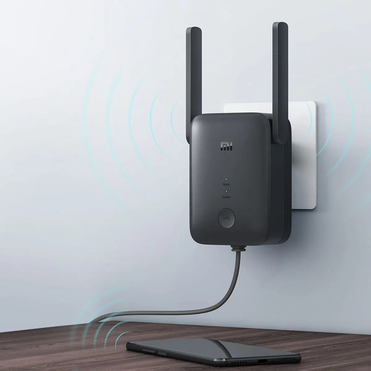 Extensor de Rango Repetidor Wi-Fi Xiaomi Mi AC1200 Doble Banda 1200Mbps Puerto Ethernet