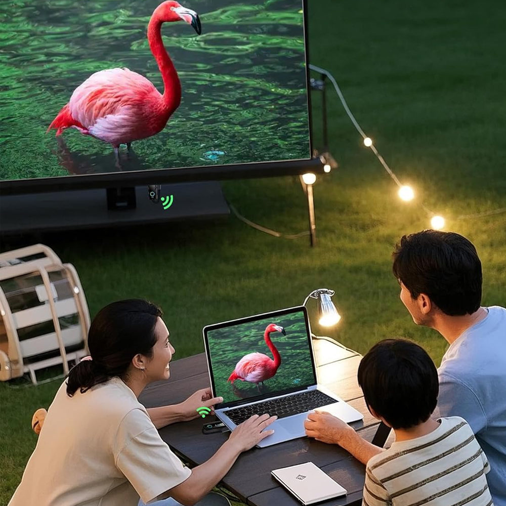 Extender HDMI Inalámbrico 50 Metros Pantalla LED Salida 1080P@60Hz, Plug & Play s2064