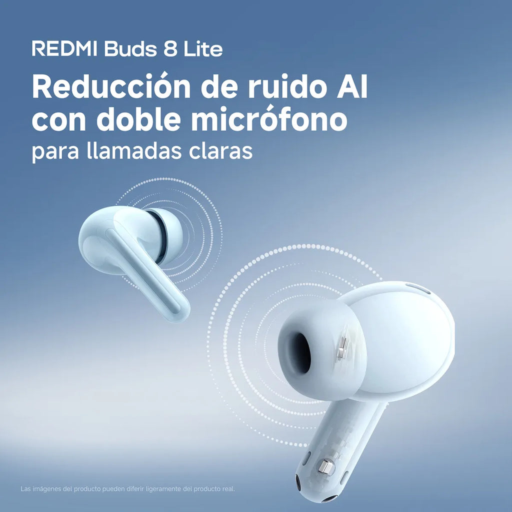 Audífonos Inalámbricos TWS REDMI Buds 8 Lite Bluetooth 5.4 Batería 36H Blanco S2233
