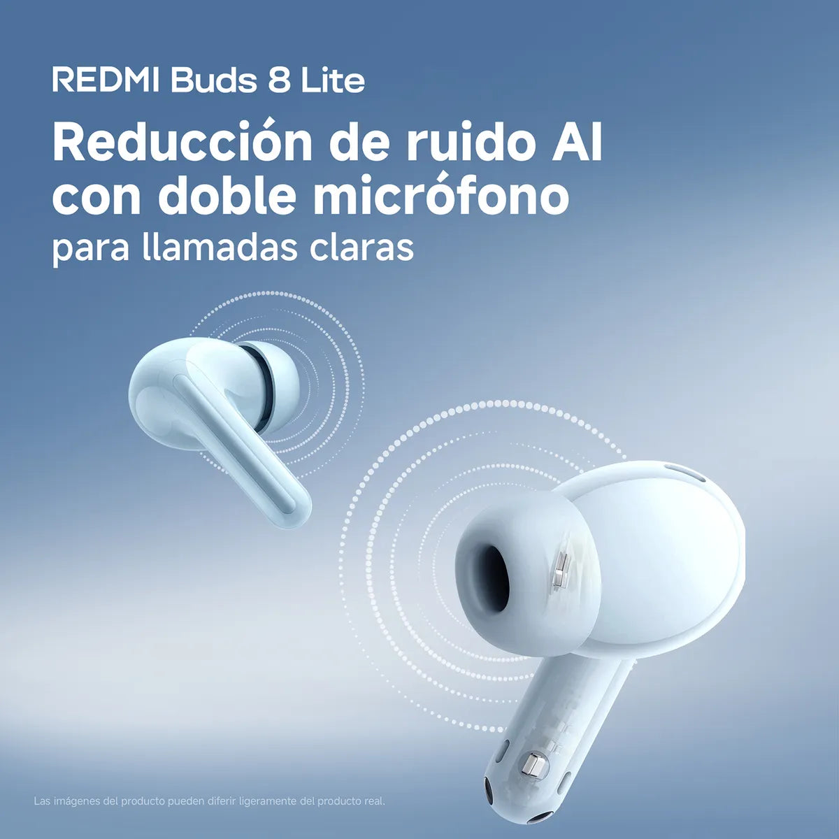 Audífonos Inalámbricos TWS REDMI Buds 8 Lite Bluetooth 5.4 Batería 36H Blanco S2233
