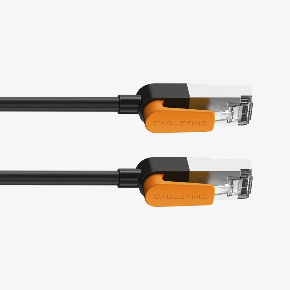 Cable de Red Ethernet Cat 6 FTP Blindado 1000Mbps 250MHz CABLETIME de 5 Metros CN61P S2186
