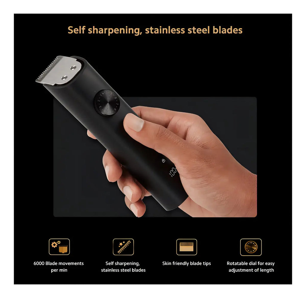 Kit de Aseo Xiaomi Grooming Kit Pro Multifunción 40 Niveles IPX7 Pantalla LED S2222