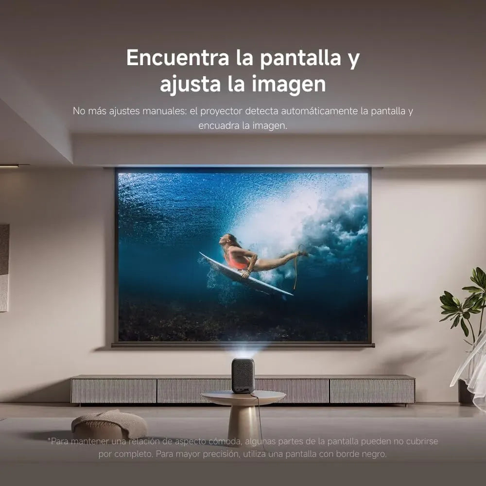Proyector Inteligente Xiaomi Mi Smart Projector L1 Full HD 1080p Android TV Dolby Audio 200 ISO Negro S2226