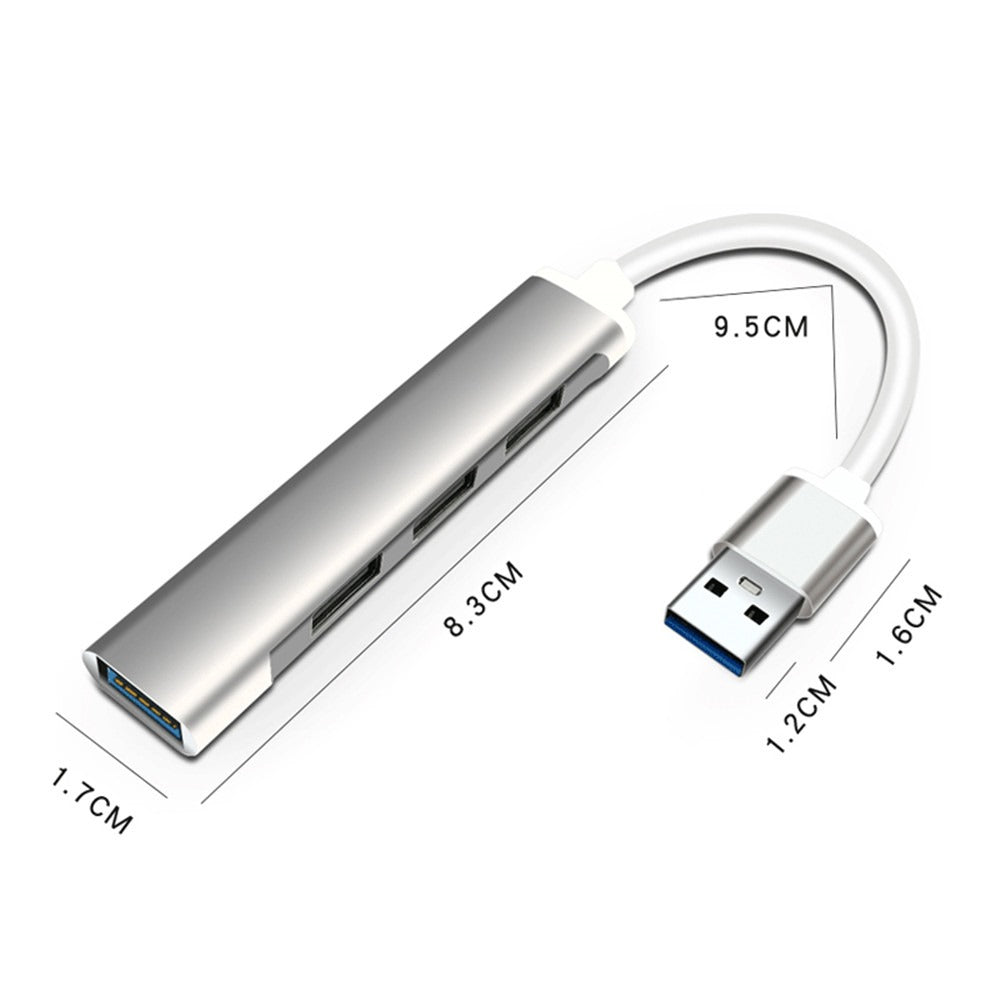 Hub 4 Puertos USB 3.0 5gbps Aluminio 1 x USB 3.0 3 x USB 2.0 S1370