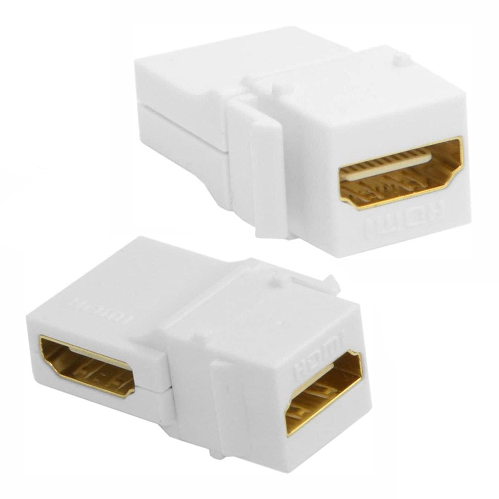 Empalme HDMI de 90 Grados Para Modulo de Placa Faceplate TRAUTECH S1384