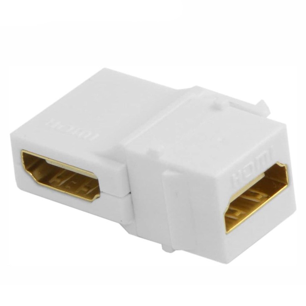 Empalme HDMI de 90 Grados Para Modulo de Placa Faceplate TRAUTECH S1384