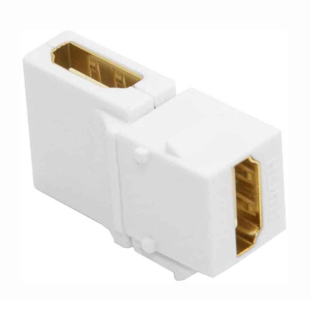 Empalme HDMI de 90 Grados Para Modulo de Placa Faceplate TRAUTECH S1384