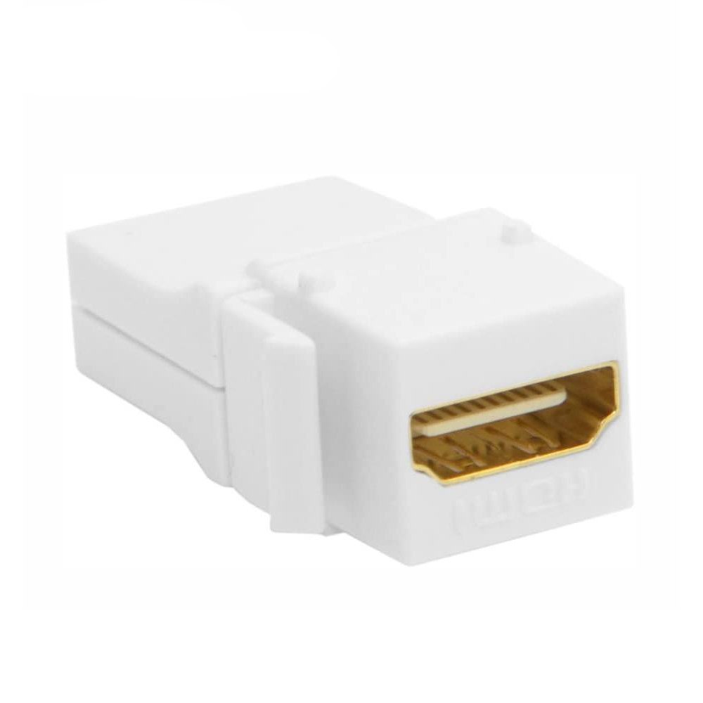 Empalme HDMI de 90 Grados Para Modulo de Placa Faceplate TRAUTECH S1384