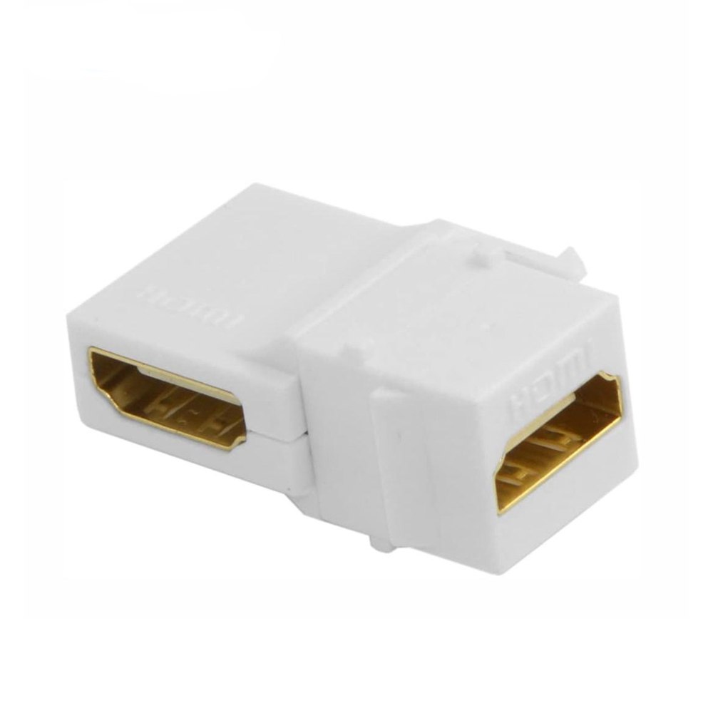 Empalme HDMI de 90 Grados Para Modulo de Placa Faceplate TRAUTECH S1384
