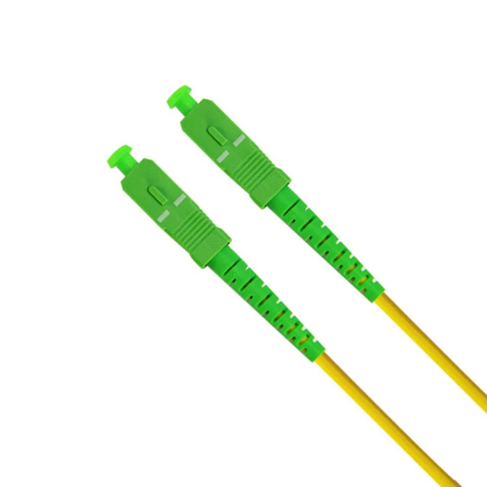 Cable patch cord de fibra optica OM3 3.0mm SC-SC APC 9 125 5 Metros S1386