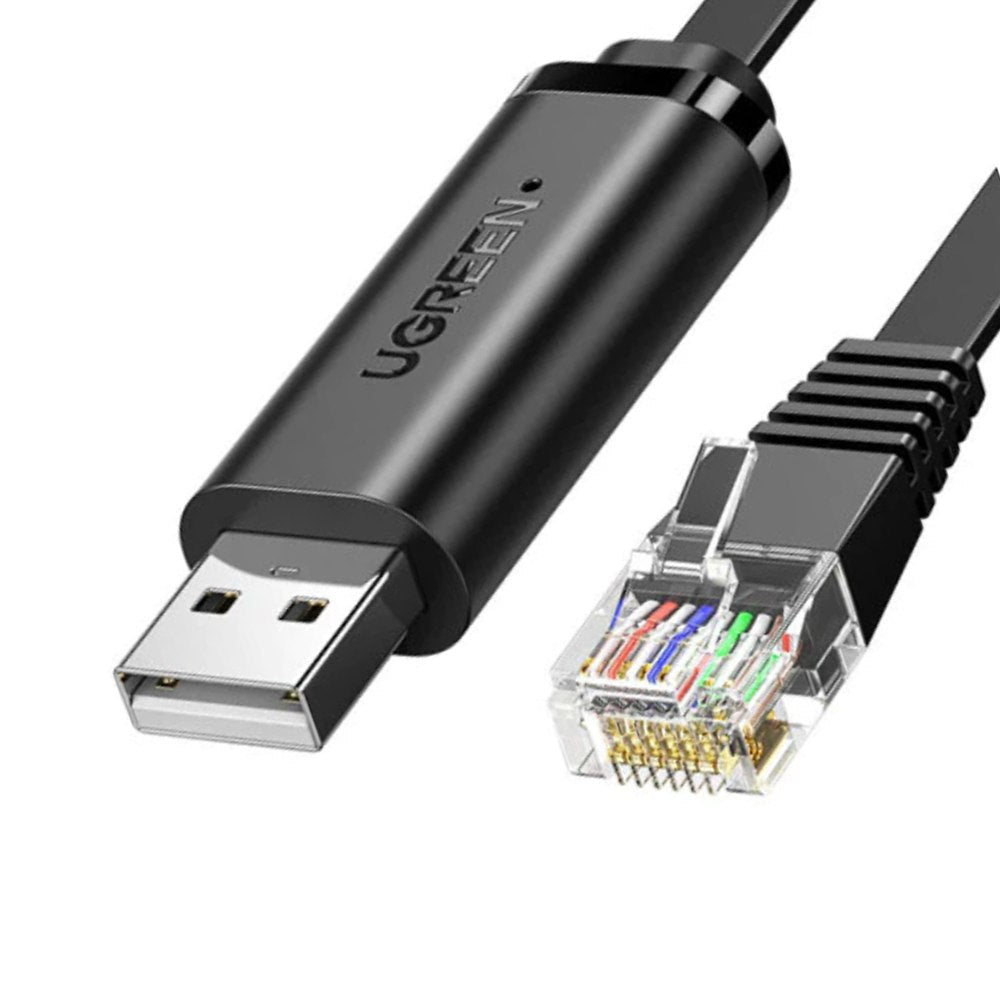 Cable USB a RJ45 UGREEN rs232 consola ethernet red 3 Metros S1415