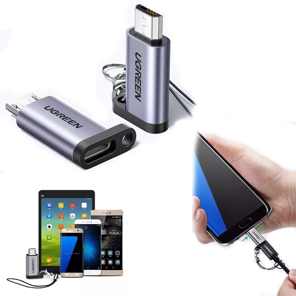 Adaptador USB C TIPO C 3.1 Hembra a Micro USB 3.0 Macho UGREEN S1420