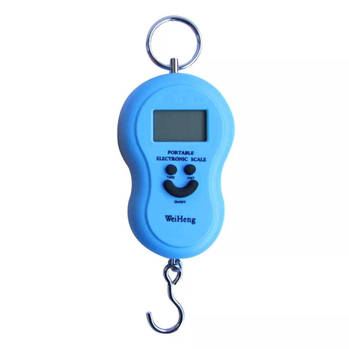 Balanza de Mano Digital LCD 50 kg | Báscula Profesional Multiuso Celeste S0018