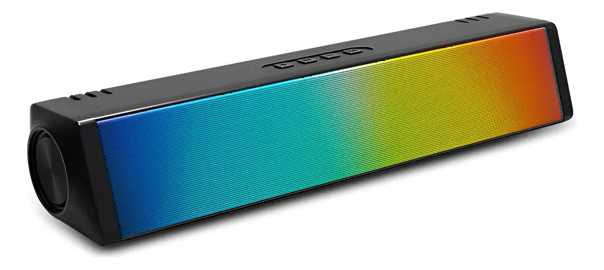 Parlante Portátil Bluetooth Soundbar 10W con Luces RGB y Función TWS S2157