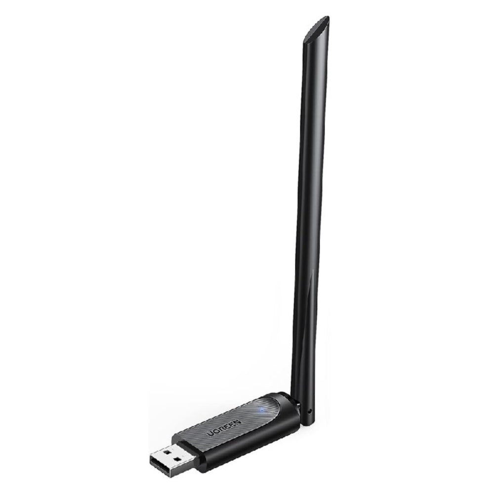 Adaptador Antena USB WIFI Inalámbrico UGREEN AC650 Doble Banda 6dBi S1639