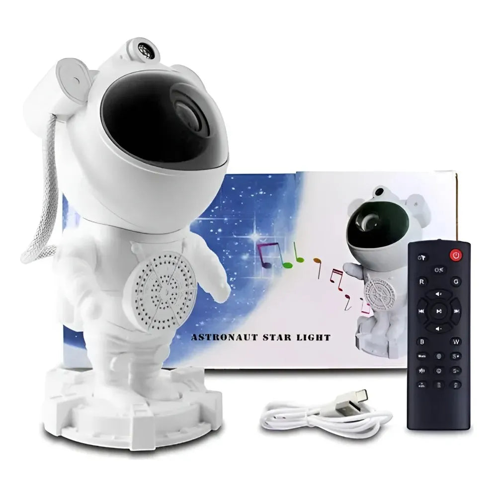 Proyector de Galaxias Astronauta LED con Bluetooth y Sonidos Ambientales S1953