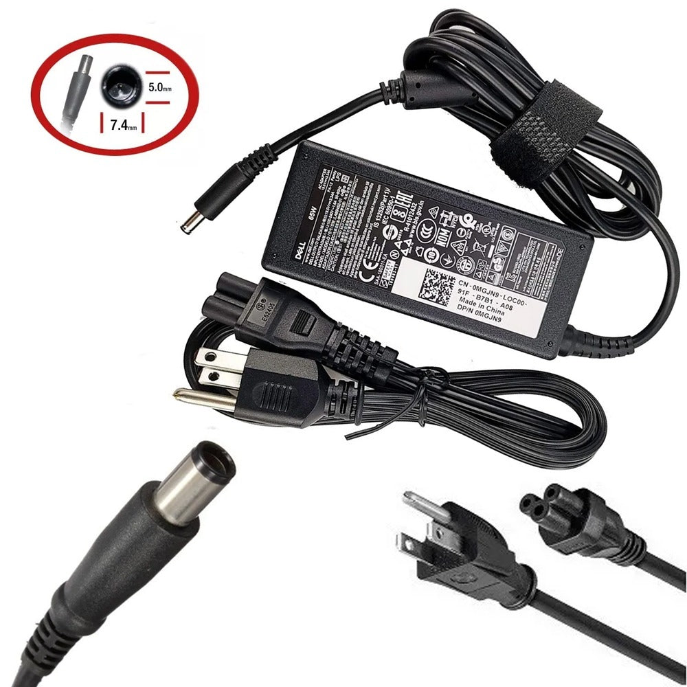 Cargador Genérico Laptop Dell 19.5v 2.31a 7.4x5.0mm punta aguja S1016