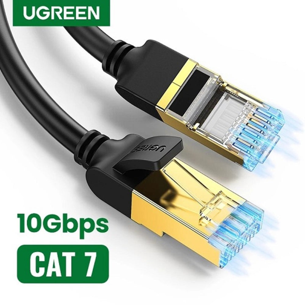 Cable de Red Cat 7 Ugreen Rj45 10Gbps 5 Metros PVC Patch Cord Cobre S1617