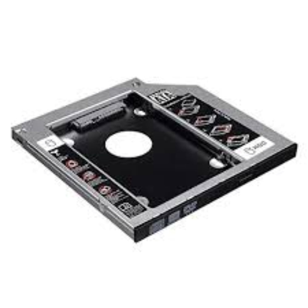 Adaptador Caddy 2nd para Disco Duro HDD SSD Sata CD DVD-ROM Universal 12.7mm S00151