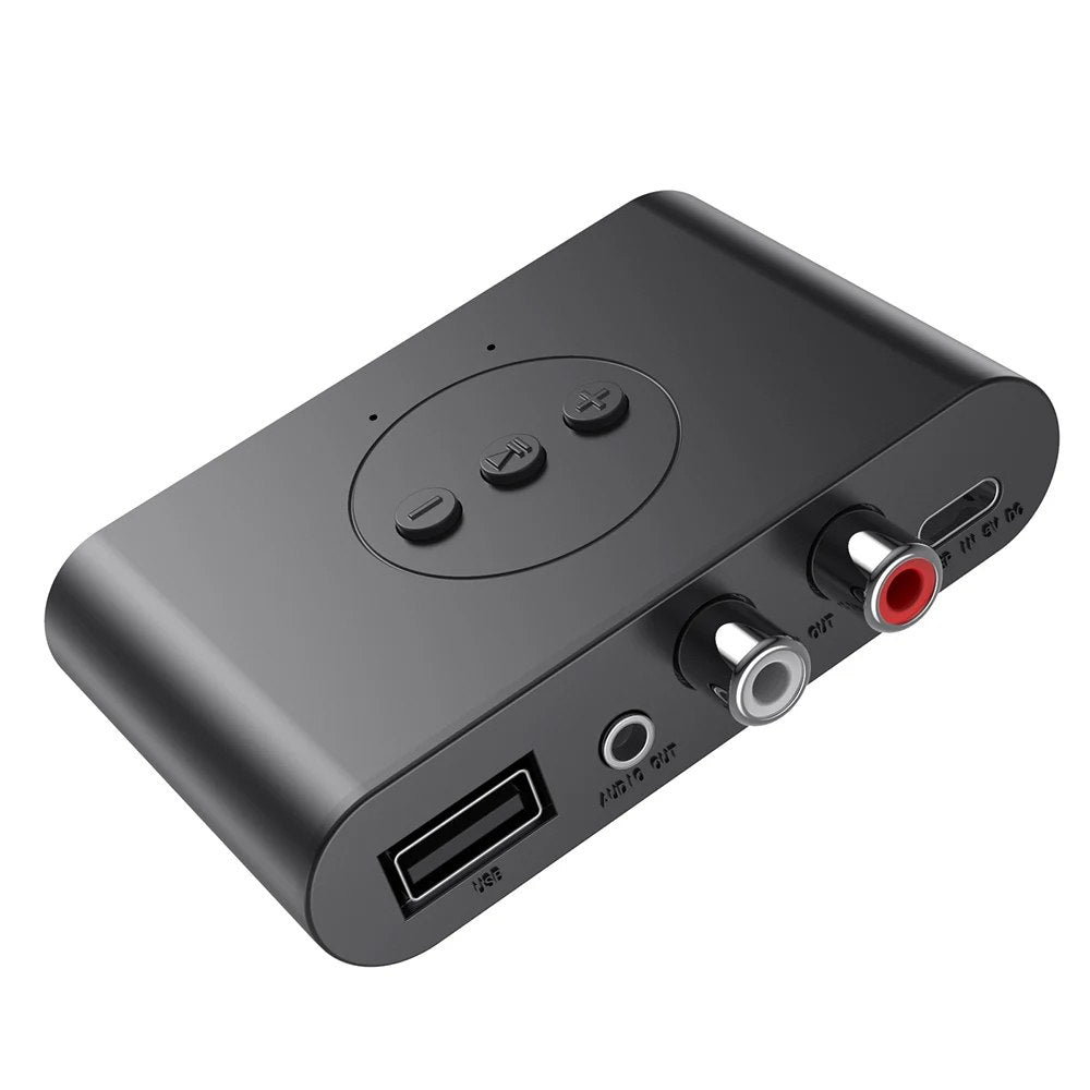 Adaptador Receptor Bluetooth 5.2 USB 2.0 RCA NFC 3.5mm S1641