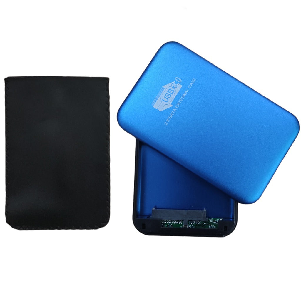 Case Disco Duro Externo Sata 2.5 Usb 3.0 presion Laptop Portatil Azul S0957
