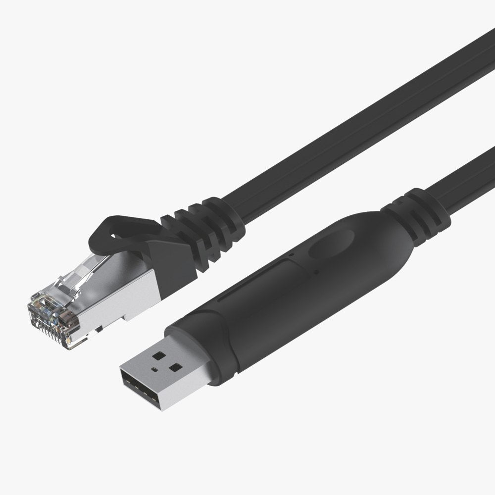 Cable USB a RJ45 NETCOM rs232 consola ethernet red 1.80 Metros S0804