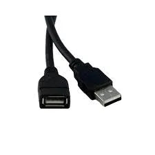 Cable Extensión USB 2.0 Macho a Hembra 3 Metros Negro S25000