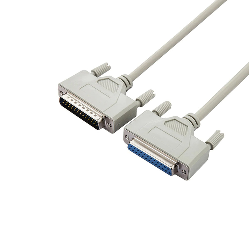 Cable Extensión Paralelo DB25 Macho a Hembra | 1.5 Metros | 25 Pines S0918