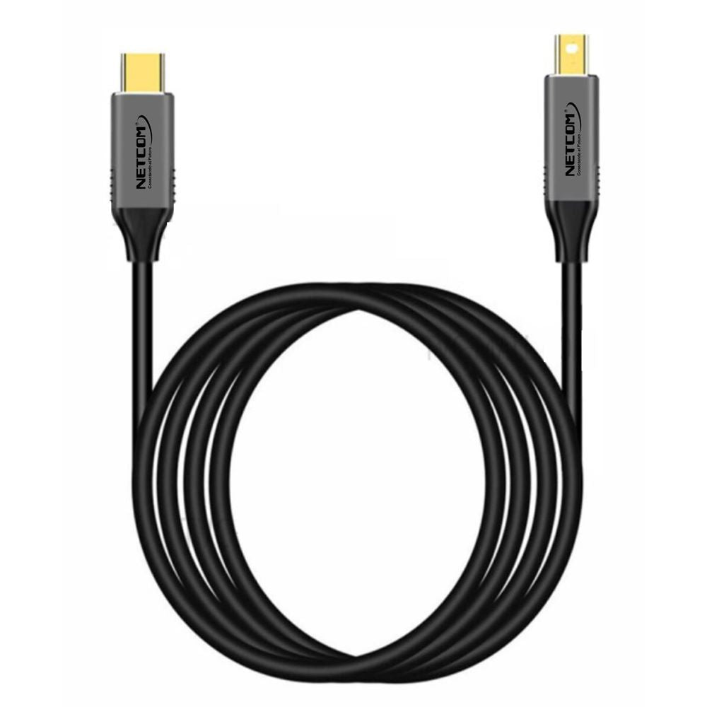 Cable Adaptador USB-C a Mini DP DisplayPort de 1.80 Metros NETCOM S1323