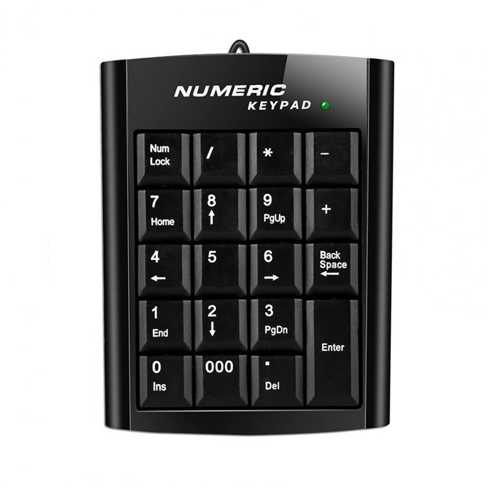 Teclado Numérico USB 2.0 Cable 1.4 m 19 Teclas S1117
