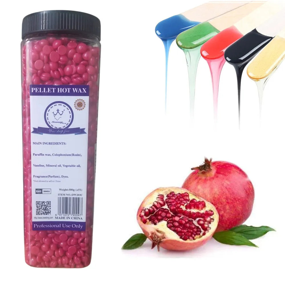 Cera Depilatoria Granulada 400g Cera para Depilar Granada S1772