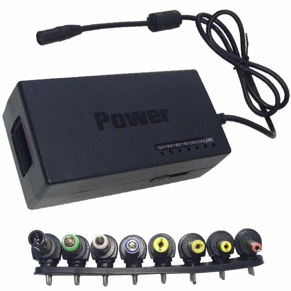 Cargador Universal para Laptop Compatible desde 12V a 120W Negro S22020