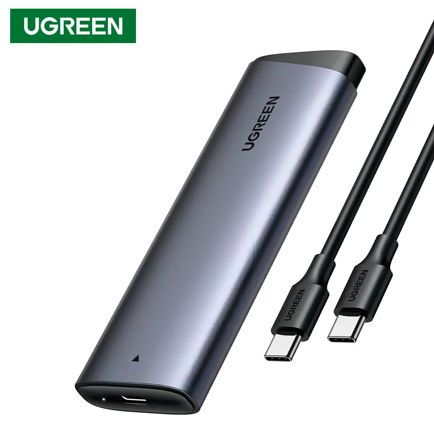 Carcasa Enclosure M.2 NVMe SSD Ugreen 10Gbps USB 3.2 Gen 2 Aluminio CM767 S2208