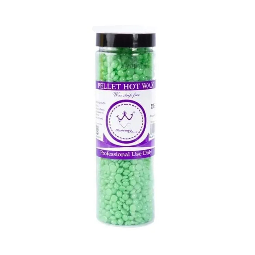 Cera Depilatoria Granulada 400g | Color Verde Aloe S1059