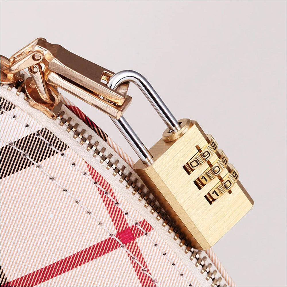 Candado Seguridad Mochilas Casillero Maleta Viaje 3 Dígitos ch05B S1115