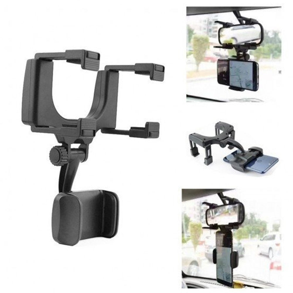Soporte Holder Para Celular en Espejo Retrovisor | Rotación 360° H210 S0675