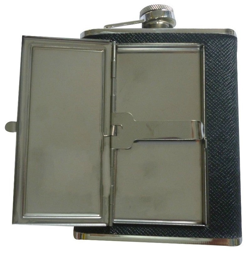 Licorera Bolsillo Wiskera 8 onzas cigarrera Acero Inoxidable S0332