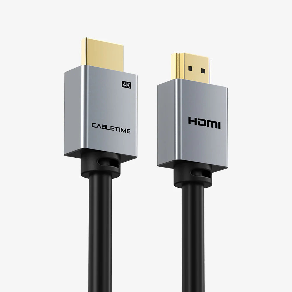 Cable HDMI 2.0 Premium 4K a 60Hz 18Gbps CABLETIME de Alta Velocidad 3 Metros S2178