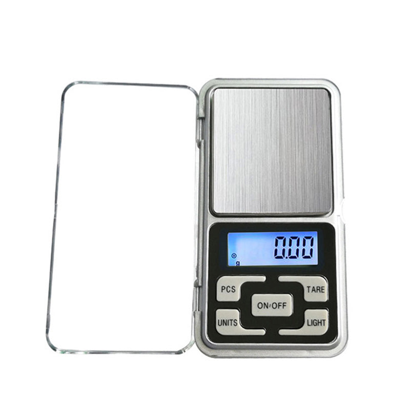 Balanza Gramera Digital de Bolsillo 0.1g a 500g | Joyería y Alta Precisión S0154