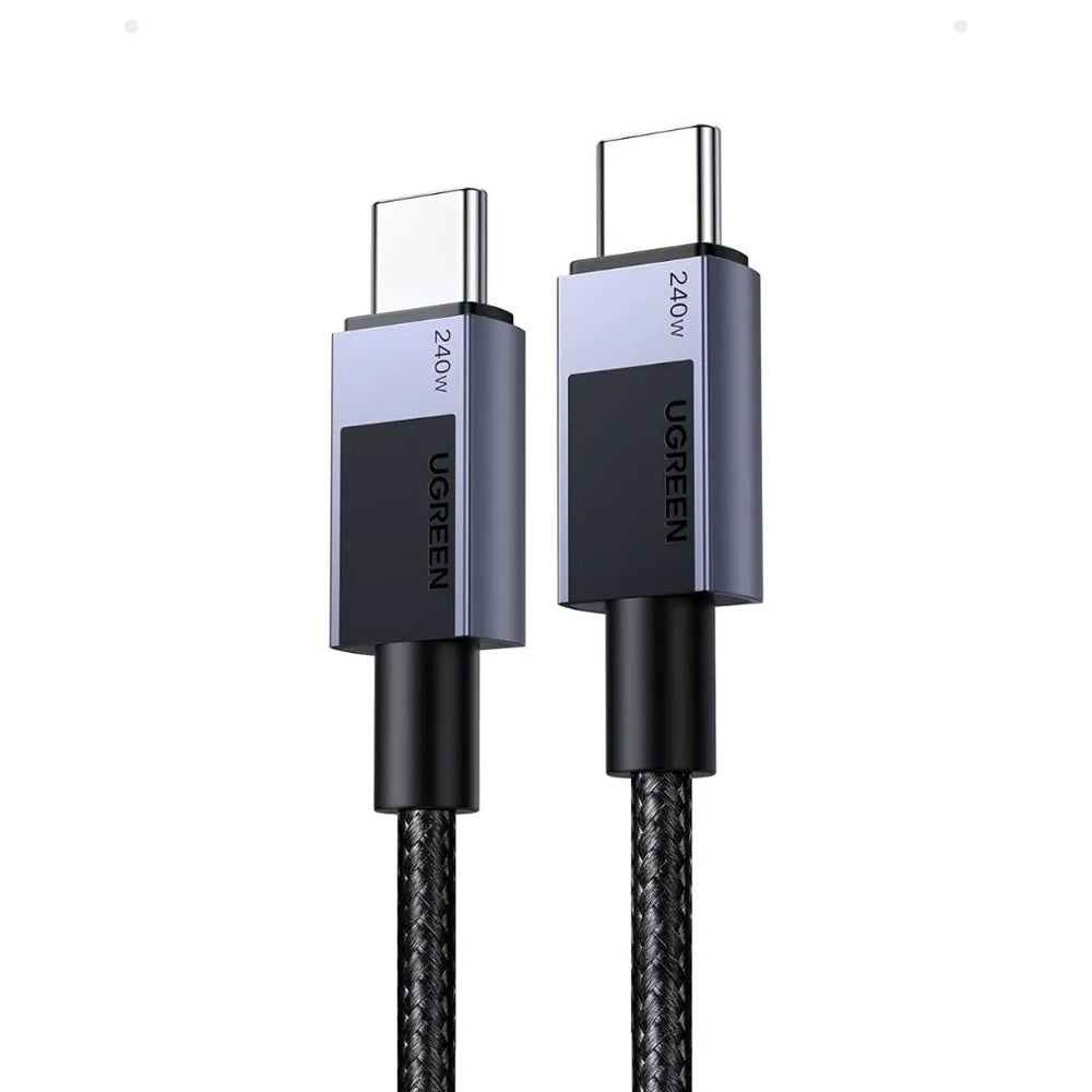 Cable USB-C a USB-C Ugreen Carga Rápida 240W PD 3.1 Trenzado de 2 Metros 45068 S2194