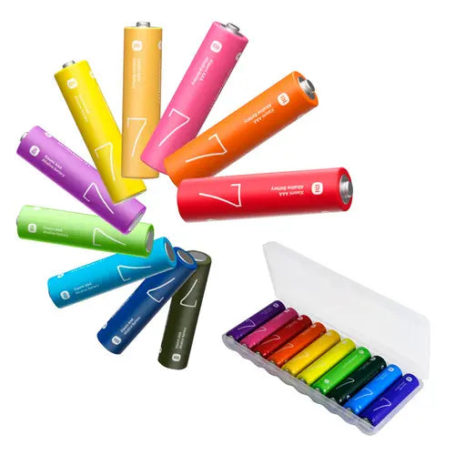 Pack de Pilas Alcalinas AAA Xiaomi LR03 1.5V Multicolor (10 Unidades) S2125