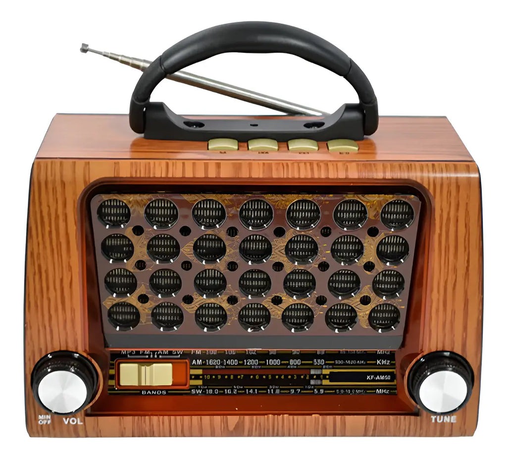 Radio Portátil Retro Vintage SEISA YX-303UBT AM/FM/SW con Bluetooth y USB S2153