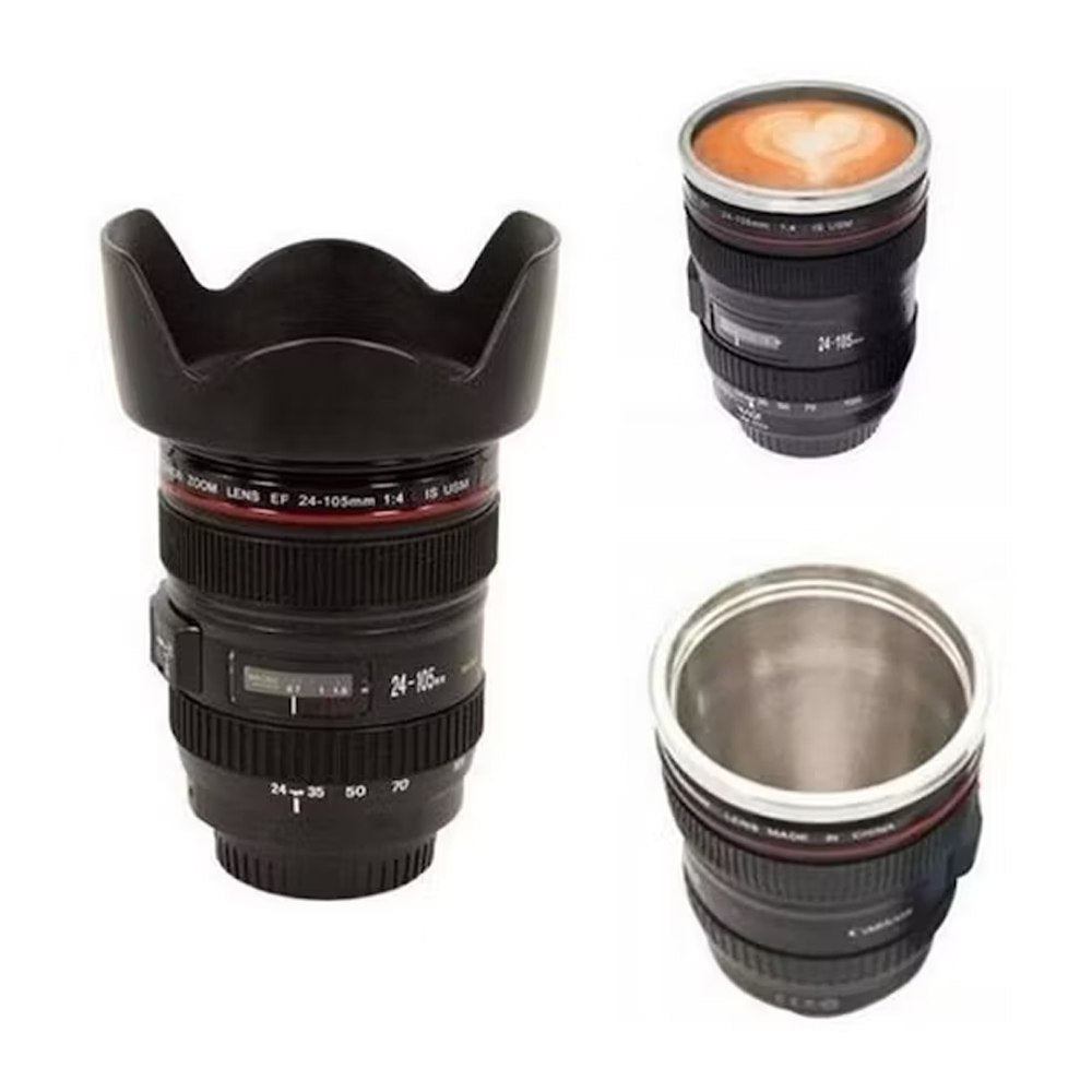Taza Termica Lente Fotografico Tomatodo Mug Camara Cafe Te S0102