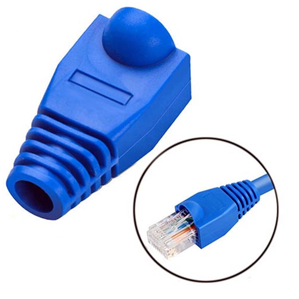 Capuchon rj45 manga protectora plug rj45 capucha rj45 X 50 Unidades S0975-2
