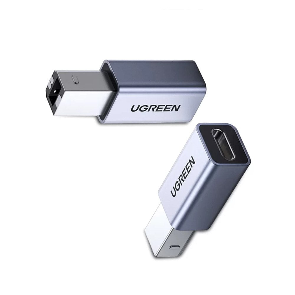Adaptador USB-C a USB 2.0 Tipo B UGREEN | 480 Mbps | Gris S1423