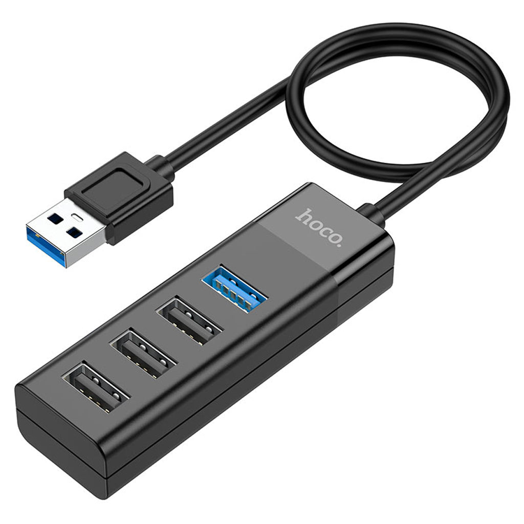 USB 3.0 Hub 4 Puertos 4 en 1 Usb 3.0 + 3 usb 2.0 HOCO HB25 30cm S0986